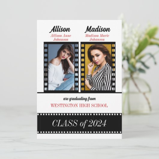 Aangepaste klasse van tweekleppige graden in rood kaart (Staand voorkant)