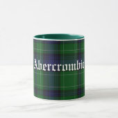Aangepaste klassieke Abercrombie Tartan Mok (Midden)