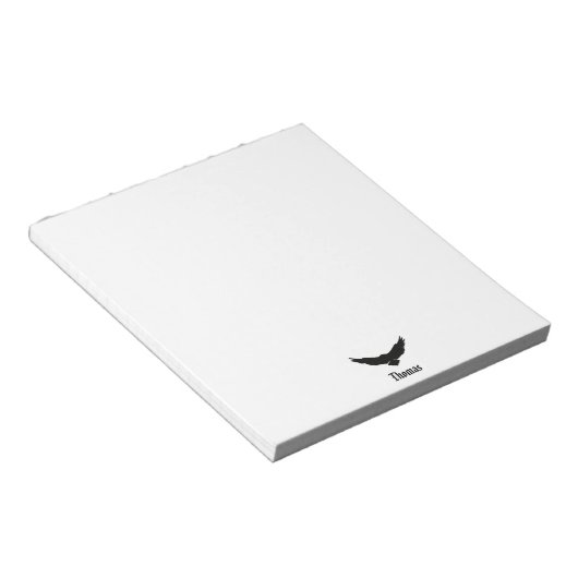 Aangepaste klassieke adelaar notitieblok (Schuin)