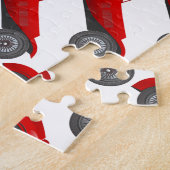 Aangepaste Klassieke babyjongen — geboortenrecord Legpuzzel (Zijkant)