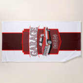 Aangepaste klassieke C10-kleding Strandlaken (Voorkant)