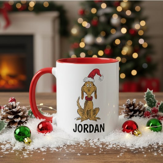 Aangepaste Klassieke Grinch | Max - Kerstman Hoed  Mok