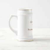 Aangepaste Klassieke Groomsman Beer Stein Bierpul (Links)