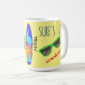 Aangepaste Klassieke Koffie voor Multicolor Surf Koffiemok (Voorkant rechts)
