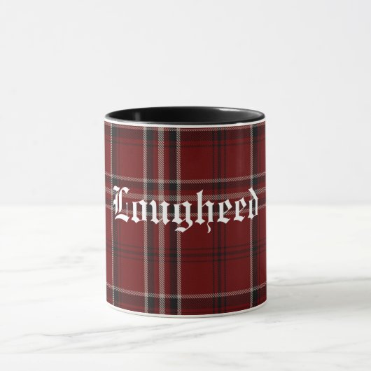 Aangepaste klassieke Lougheed Tartan Mok (Midden)