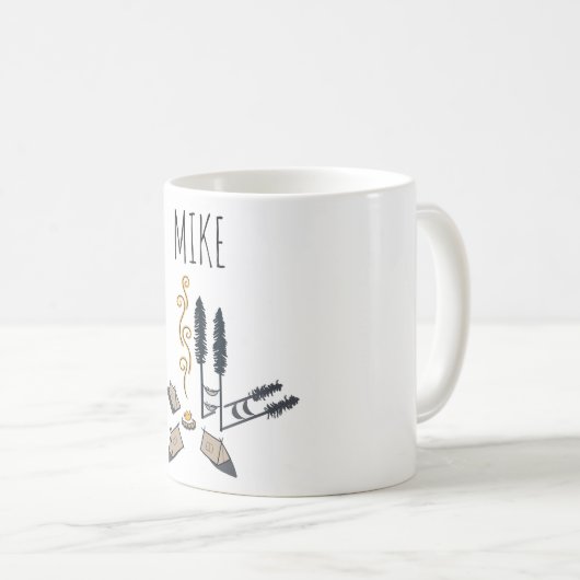 Aangepaste klassieke Mok camping (Voorkant rechts)