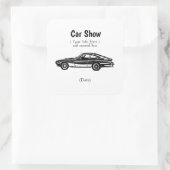 Aangepaste klassieke Stickers (Tas)