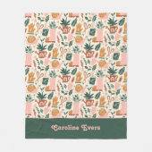 Aangepaste kleding fleece deken (Voorkant)