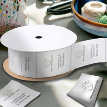 Aangepaste kleding kledingstuk labels top kraag wi