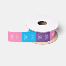 Aangepaste kleding kledingstuk product labels mult satijnen lint