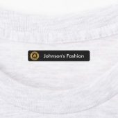 Aangepaste kleding voor zakelijke Logo en tekst Labels (Aangebracht)
