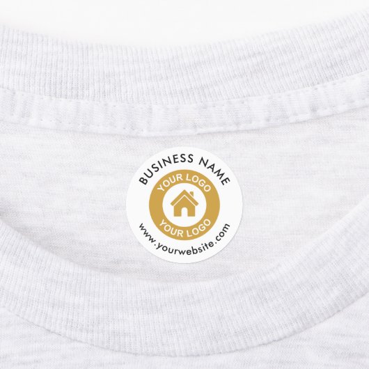 Aangepaste kleding voor zakelijke Logo en tekst Labels (Aangebracht)