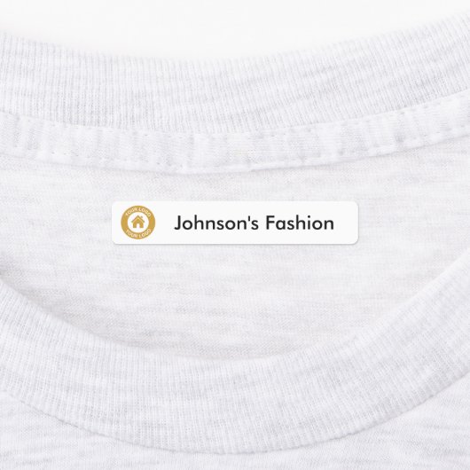 Aangepaste kleding voor zakelijke Logo en tekst Labels (Aangebracht)