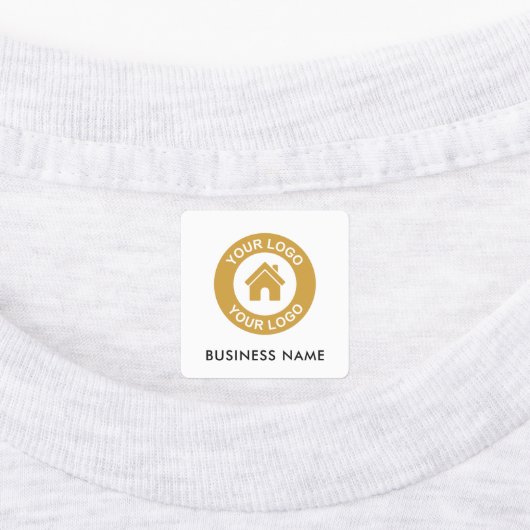 Aangepaste kleding voor zakelijke Logo en tekst Labels (Aangebracht)