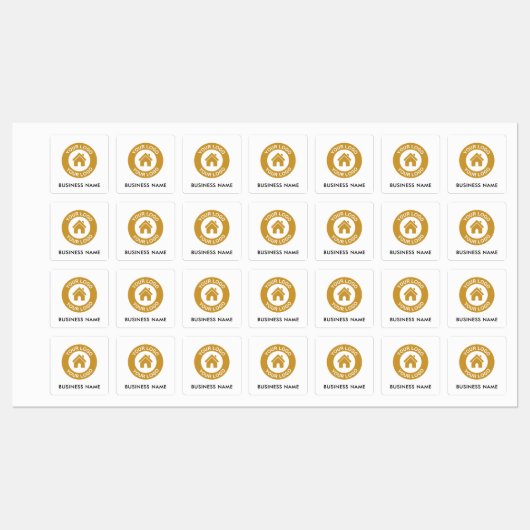 Aangepaste kleding voor zakelijke Logo en tekst Labels (Vel)