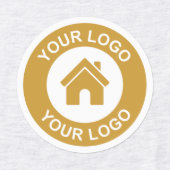 Aangepaste kleding voor zakelijke Logo Labels (Design 1)