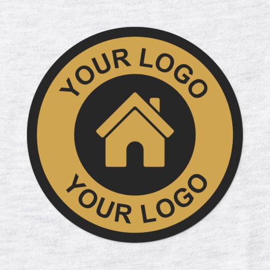 Aangepaste kleding voor zakelijke Logo Labels (Design 1)