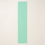 Aangepaste kledingbundel Mint Solid Color Minimali Sjaal<br><div class="desc">Laadbare kleur van de lente-munt-pepermunt. Minimalistisch eenvoudig modern,  trendy chic style pasteltestethic in munt solid color. Munt home decor,  mint trouwdecor esthetisch decor,  mint keuken,  munt kleur.</div>