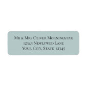 Aangepaste kledingcode etiket (Voorkant)