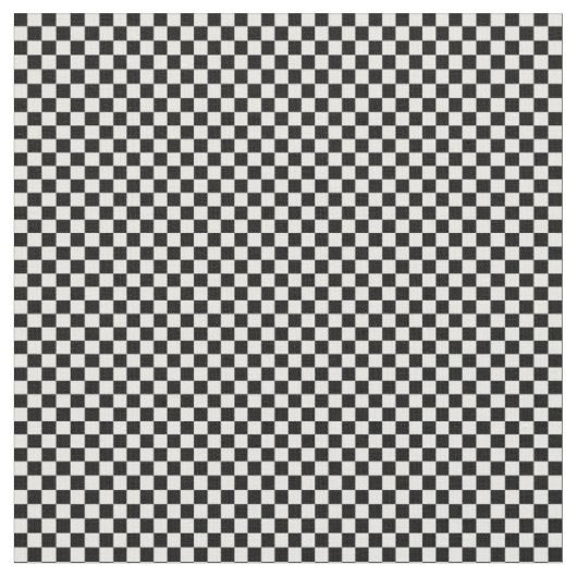 Aangepaste kledingdoek voor zwart en wit Checkerbo Stof (Close Up)