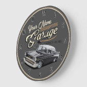 Aangepaste kledingkast van 1950 grote klok (Hoek)