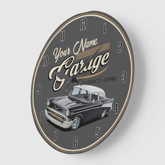 Aangepaste kledingkast van 1950 grote klok (Hoek)