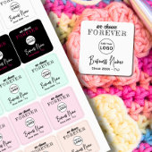 Aangepaste Kledinglabel Naaien of Haak met logo Labels