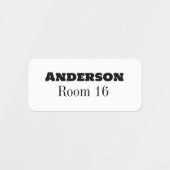 Aangepaste Kledinglabel voor verpleeghuis Labels (Design 1)