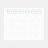 Aangepaste kledinglabels labels (Vel)