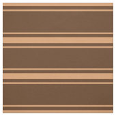 Aangepaste kledingstof voor chocolade bruine strep stof (Swatch)