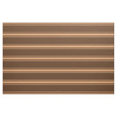Aangepaste kledingstof voor chocolade bruine strep stof (Fat Quarter)