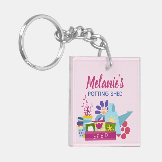 Aangepaste kledingtoevoer voor kleding sleutelhanger (Voorkant Links)