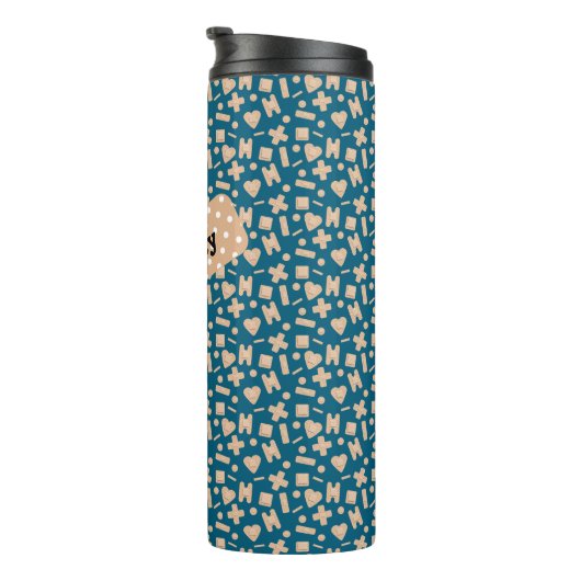 Aangepaste kleefbandbeoordeling thermosbeker (Geroteerd rechts)