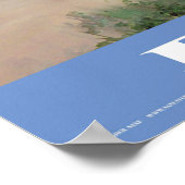 Aangepaste kleeflaag voor tapewisselaars poster (Hoek)