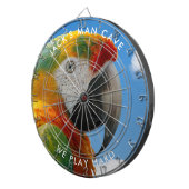 Aangepaste kleerkaart voor rottenfoto's dartbord (Voorkant Rechts)