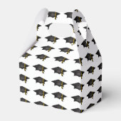 Aangepaste kleerkap voor klasmakerij en tassel bedankdoosjes (Achterkant)