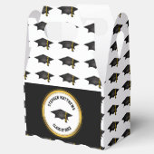 Aangepaste kleerkap voor klasmakerij en tassel bedankdoosjes (Geopend)