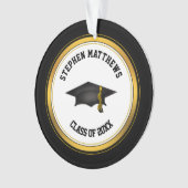 Aangepaste kleerkap voor klasmakerij en tassel ornament (voorkant)