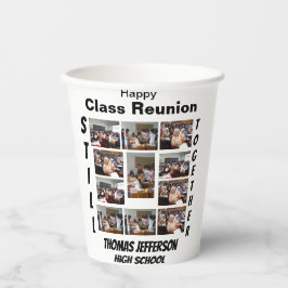 Aangepaste kleerklasse reünie 11 Fotocollage Papieren Bekers