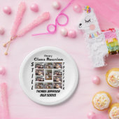 Aangepaste kleerklasse reünie 11 Fotocollage Papieren Bordje (Feest)