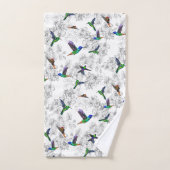 Aangepaste kleertuindoeken met levende vogels bad handdoek (Handdoek)