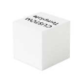 Aangepaste kleine 4 "x 4" foto kubus (Achter hoekig)