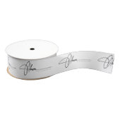 Aangepaste kleine bedrijfs branding grosgrain lint (Spoel)