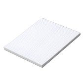 Aangepaste kleine grafiekpapier notitieblok (raste (Linkerzijde)