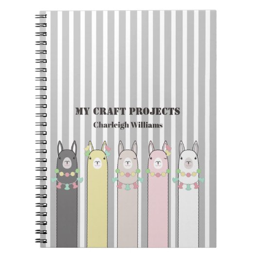 Aangepaste kleine laptop met kabelretro, kleurrijk notitieboek (Voorkant)