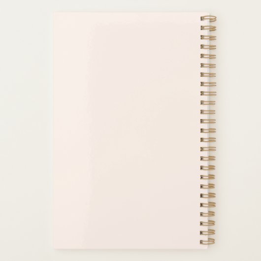 Aangepaste kleine leerlingplank planner (Achterkant)