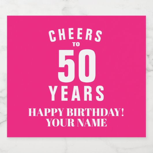 Aangepaste kleine Liquor Flessenetiket voor 50ste Likeurfles Etiket (Enkel label)