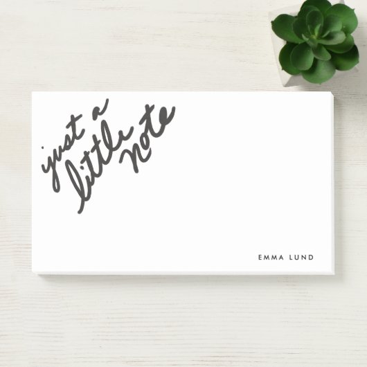 Aangepaste kleine notitieboekjes post-it® notes (Kantoor)