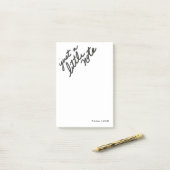 Aangepaste kleine notitieboekjes post-it® notes (Op bureau)