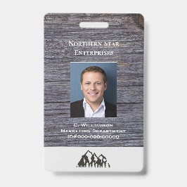 Aangepaste kleine personeelsfoto ID Badge